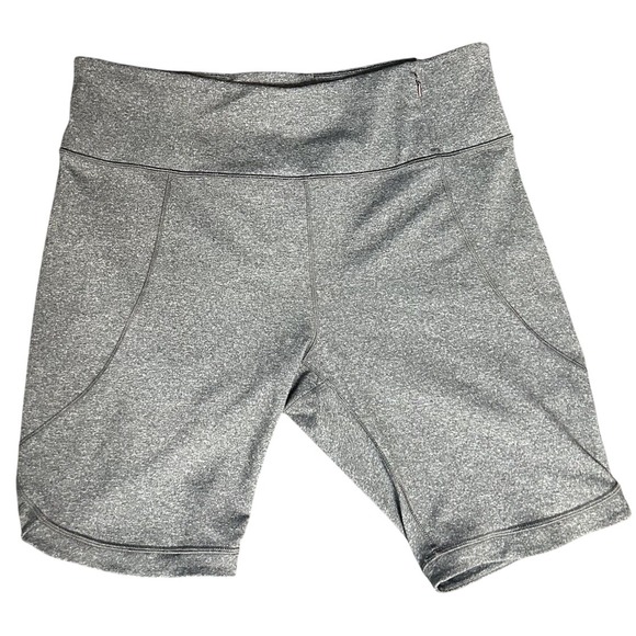 CALIA by Carrie Underwood Pants - NWT CALIA Carrie Underwood Bike Gray Shorts Women 2X High Rise 10 Inseam Fitted